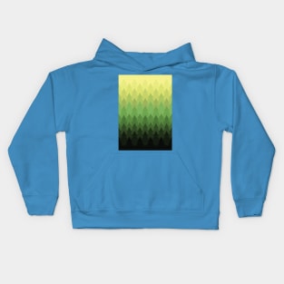 Pines pattern Kids Hoodie